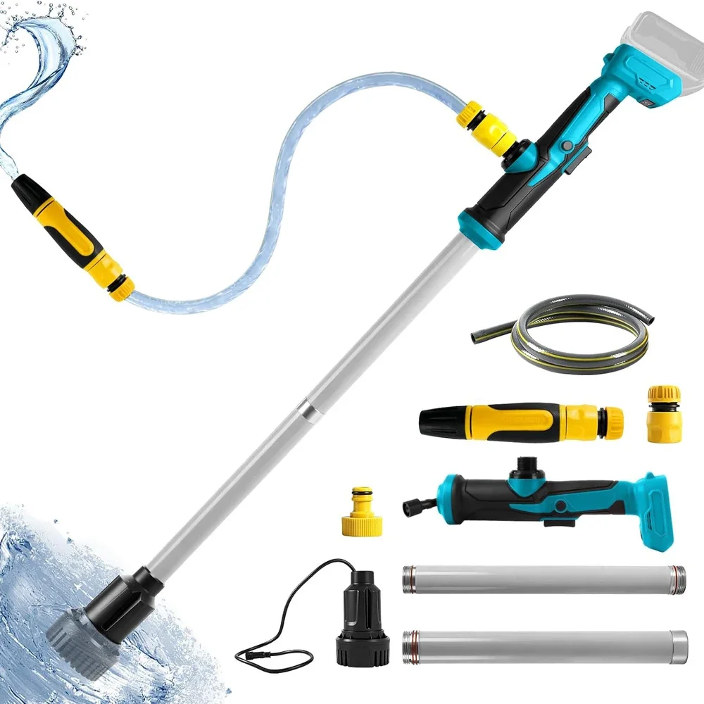 Deep Well Submersible Water Transfer Pump,Cordless Stick Pump Compatible with Makita 18V Lithium Battery,Battery Sold Separately