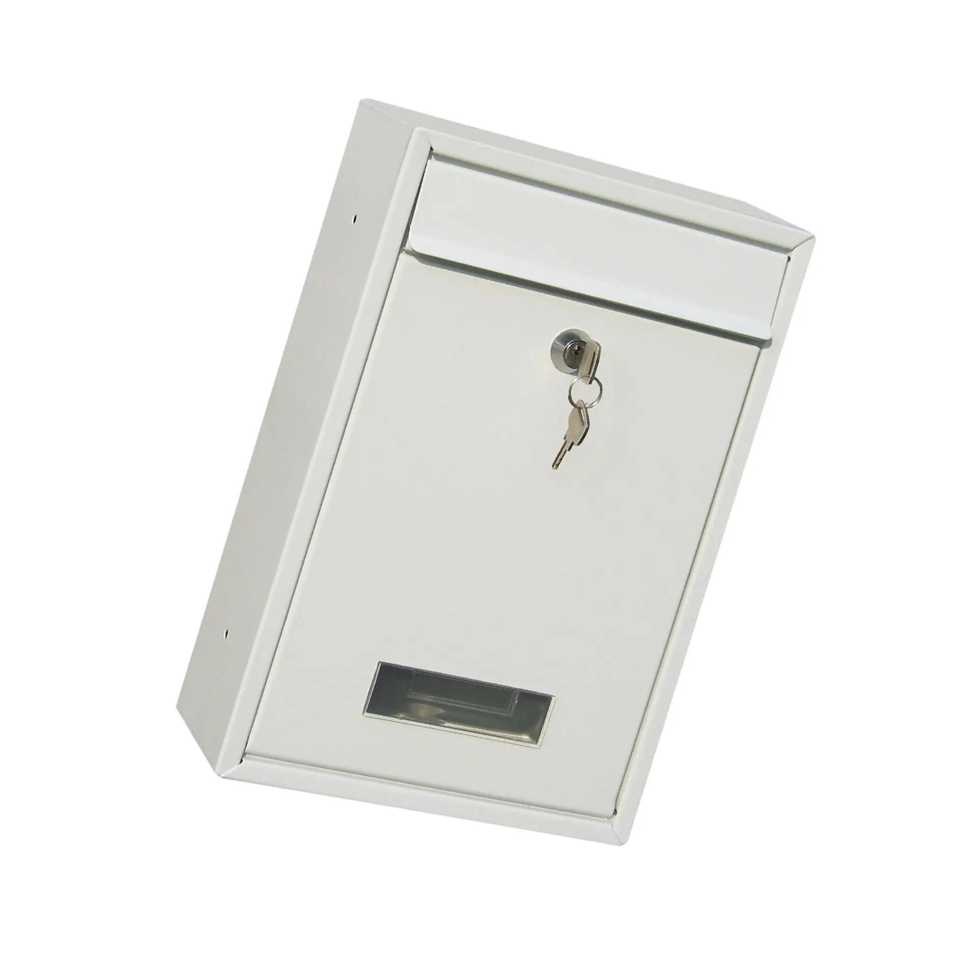 

Locking Mailbox Wall Mount Anti-rust Mail Mail Box Suggestion Box Red