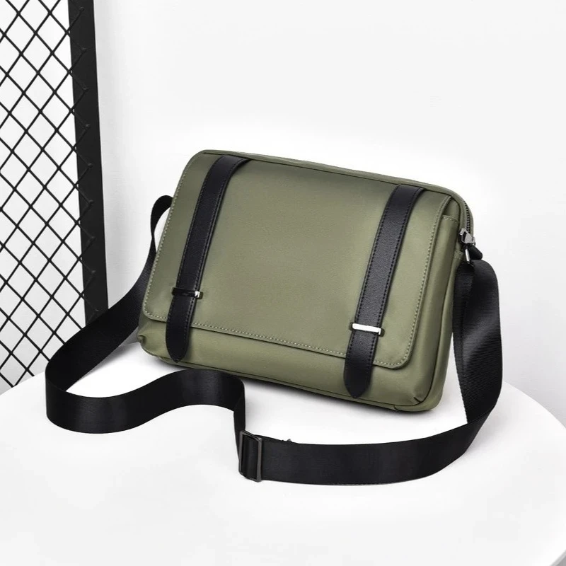 

Оксфордские сумки через плечо, мужская сумка-мессенджер, большая вместительная сумка через плечо для мужчин, повседневные водонепроницаемые сумки на слинге с клапаном