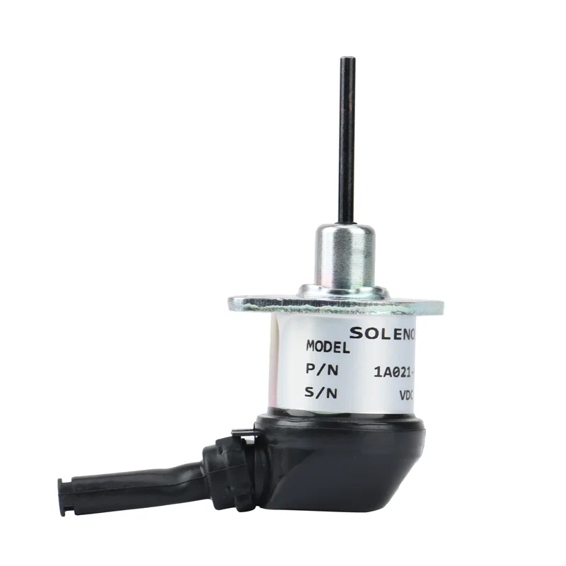 ABRU-2X 12V Fuel Shut Off Solenoid 1A021-60017 For Kubota D1503 D1703 D1803 Tractor Mower Replace
