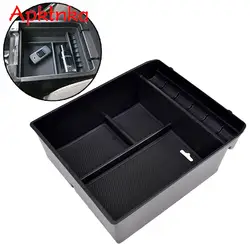 APKTNKA Armrest Storage Box For Toyota Land Cruiser Prado J120 2004 - 2009 Without Fridge Center Console Container Bin Tray Case