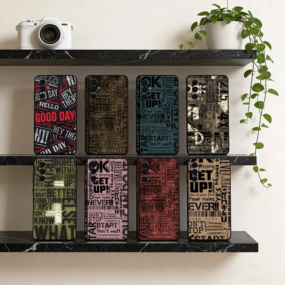 

Collage Style Phone Case For Samsung S25,S24,S21,S22,S23,S30,Ultra,S20,Plus,Fe,Lite,Note,10,Black Cover