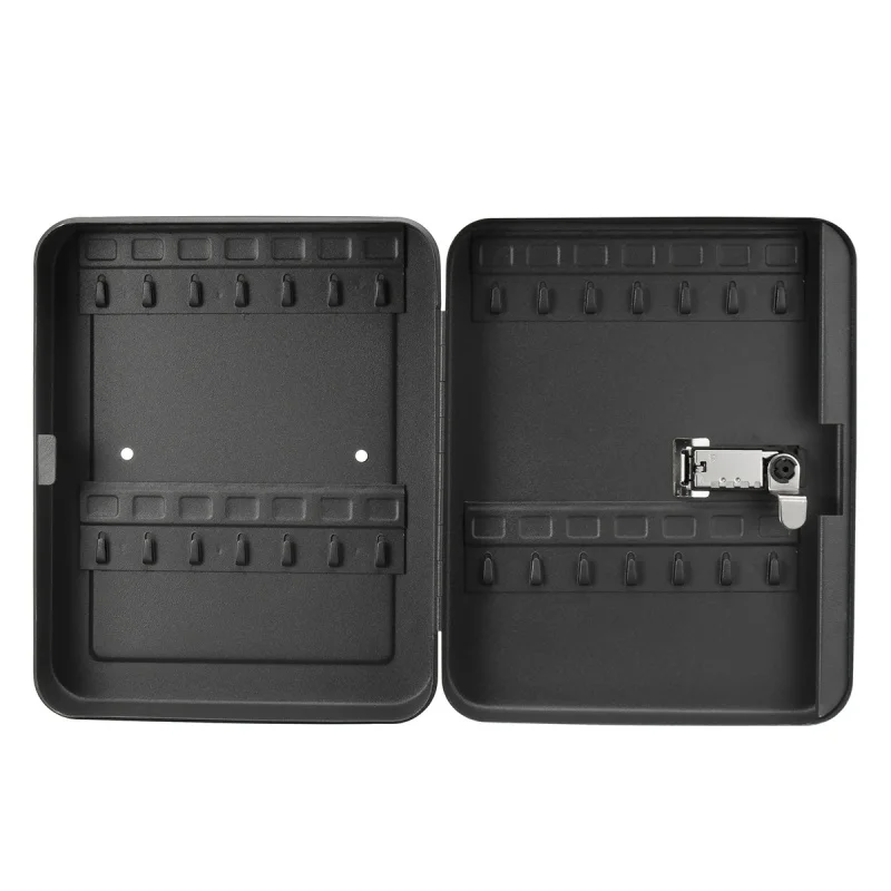 Storage Cabinet Car Home Security Lockable Key Safe Box Office Combination Lock Password Wall Mounted Resettable Code Metal