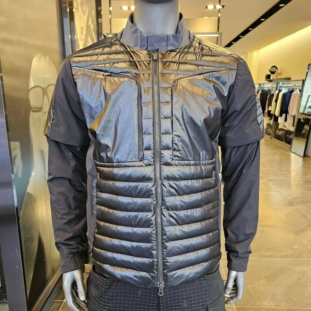 2026 Winter New Women Golf Down Jacket, Lapel Zipper Long Sleeve Coat   Windproof Outdoor Sports Casual Versatile Golf Outerwear