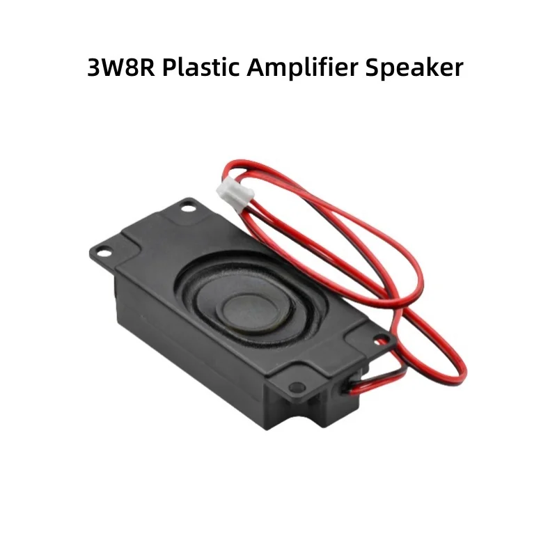 

3W 8Ω (3 Watt 8 Ohm) Plastic Power Amplifier Speaker Speaker 3070 with Terminals Suitable for Voice Recognition Modules
