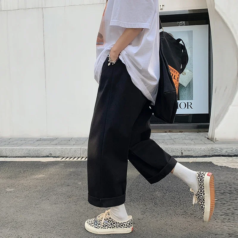 Cargo Hosen Frauen Lose Harajuku Kleidung S-5XL Hohe Taille Frühling Casual Hosen Street Hip-hop Teenager Täglich Unisex Koreanische