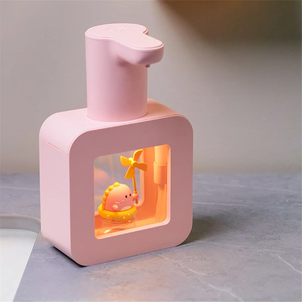 

Автоматический дозатор для мыла и дезинфицирующего средства для рук с USB-зарядкой, 400 мл, новый, безконтактный, в форме милого питомца