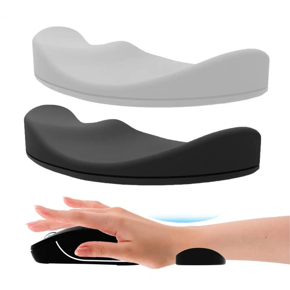 Ergonomic Mouse Wrist Support for Keyboard and Mouse Gaming Mouse Wrist Rest Pad Smoth Gliding Wrist Rest for Office Computer