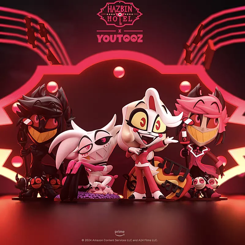 13,4 см ПВХ Youtooz Hazbin Hotel Alastor Game Фигурка Коллекционная модель Украшения Гаражный комплект Кукла Игрушки Подарок