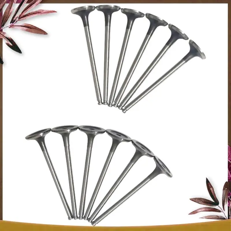 AB59-12Pcs 입구 배기 밸브 시트로엥 C3 C4 208 3008 308 HNX HNY 9801960980 539042 R6936 9807645980 9675073180