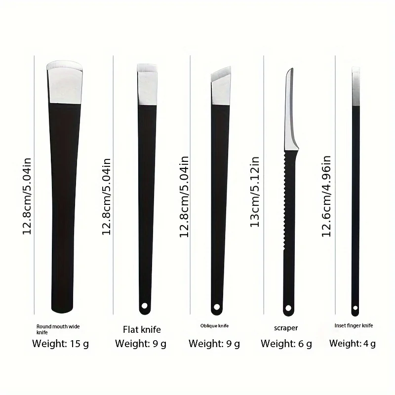 مجموعة أدوات إزالة أظافر القدم والكالس الاحترافية - 8 قطع من أدوات باديكير من الفولاذ المقاوم للصدأ للعناية بالبشرة الصلبة وسكين الأظافر والشفرة