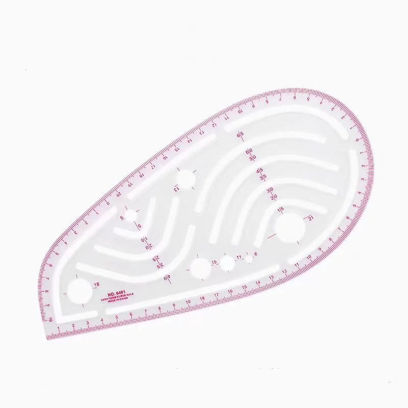 4pcs Set Tailor Measuring Ruler DIY Tailor Patterns Sewing Drawing Fashion Clothing Design Ruler Tool Fabric Cutting Curve Craft