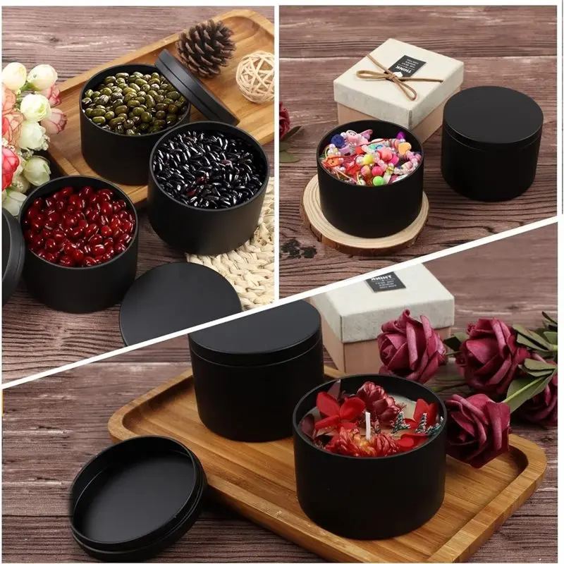 Stable Performance 24-Pack Candle Tins With Lids, Metal Candle Jars For Candle Making,For Small Business & Beginners DIY Storage