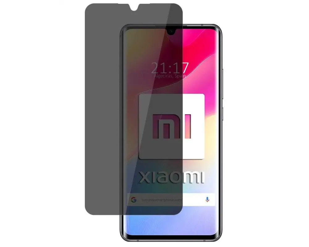 Privacy anti-spy hydrogel screen Protector for Xiaomi Mi Note 10 Lite