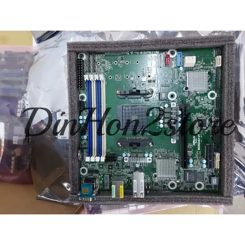 New main board B550D4U-2T mATX X710 10GbE IPMI AMD Ryzen 5000