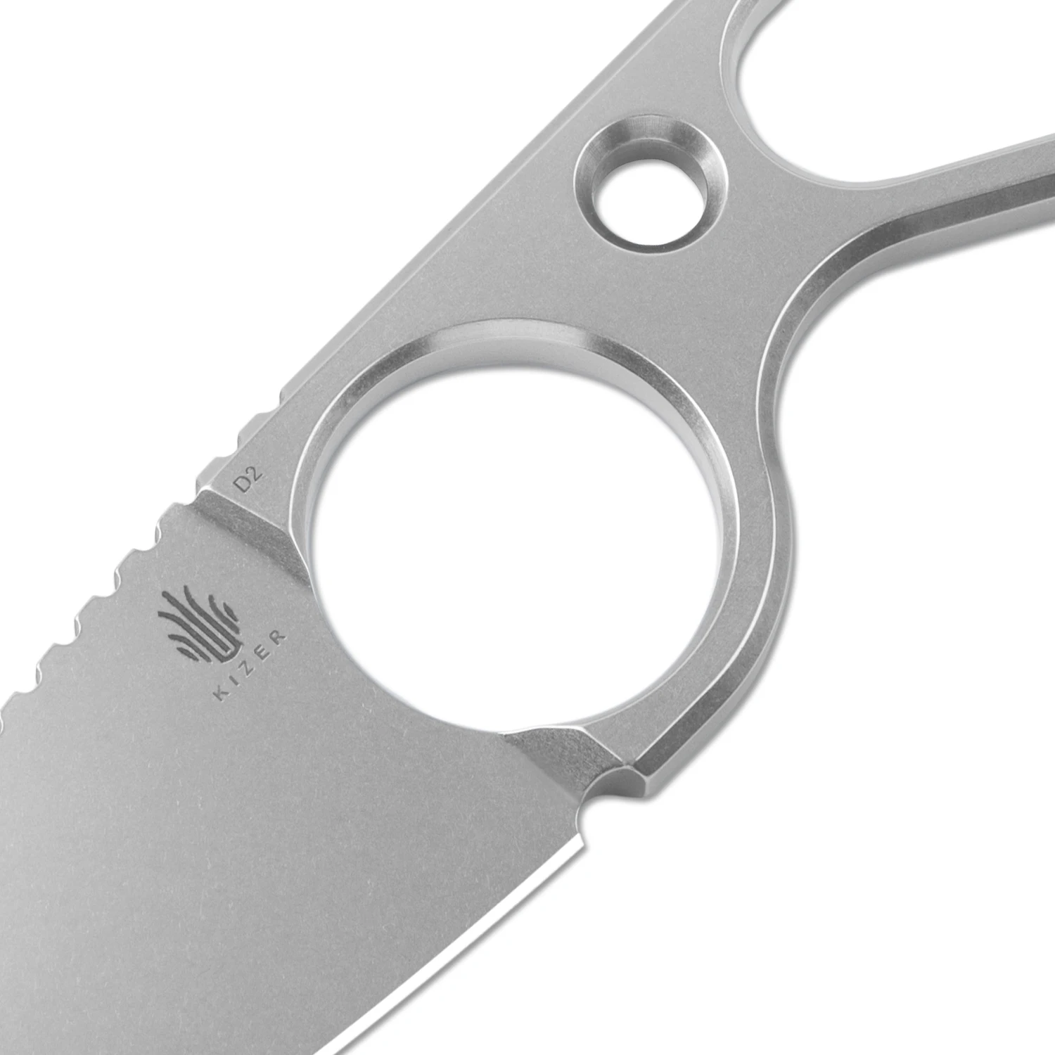 Imagem -05 - Kizer-faca de Lâmina Fixa Gravata Borboleta ao ar Livre Caça Ferramentas de Acampamento Novo Punho d2 Lâmina d2 1061a1 2024