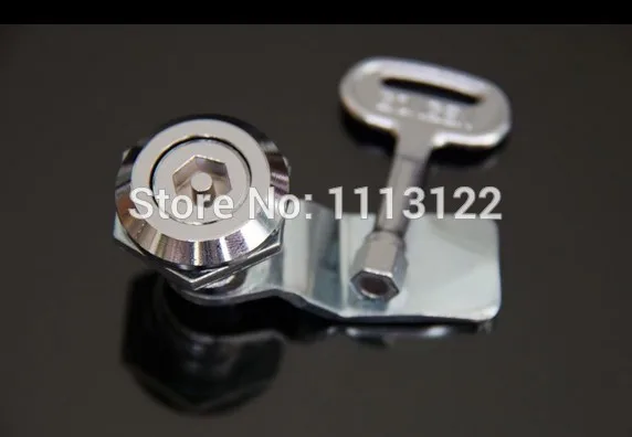 Hexagon Female Cabinet Cam Lock MS705-7B Metal Cabinet lock Advertising Lamp Box Lock Electrical Cabinet Locks 1 PC