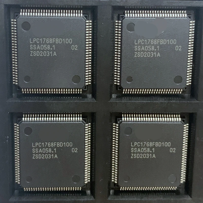 1PCS-5PSC LPC1768FBD100 LQFP100  stable, well-ecosystemed industrial-grade Cortex-M3 MCU with abundant peripherals.