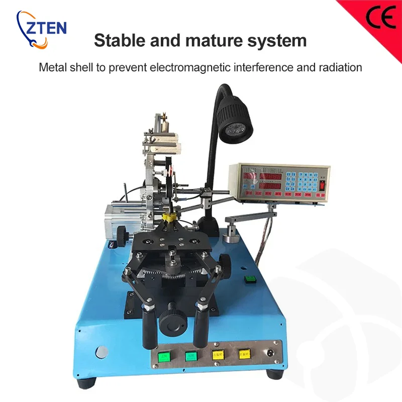 

Magnetic Core Iron Core Toroidal Transformer Belt Type Ring Winding Machine Inductance Hook Needle Threading Winding Machine