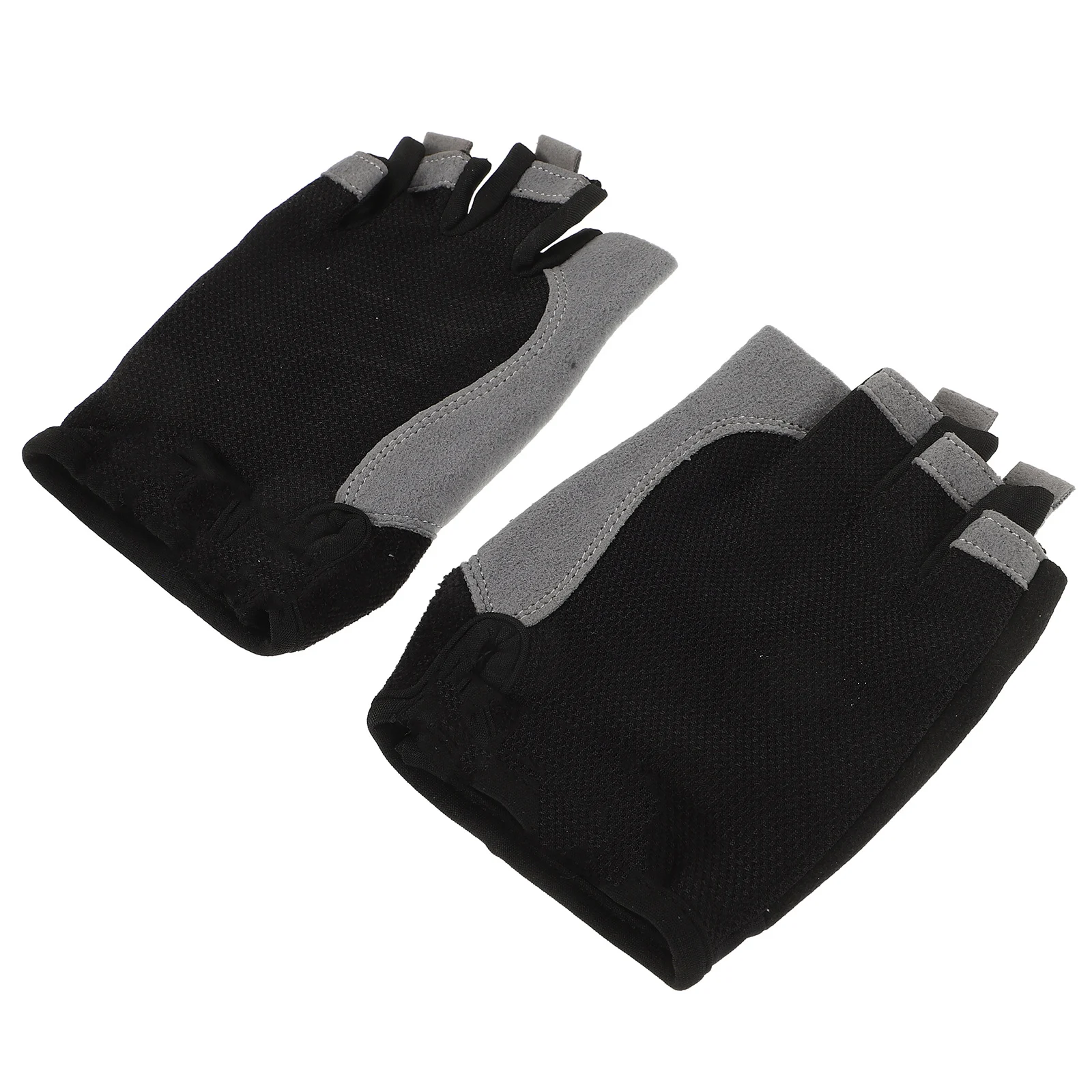 

1 Pair Breathable Cycling Gloves Anti-Slip Outdoor Sports Half-Finger Fitness Training Gloves For Camping Biking Handball