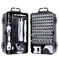 120-In-1 Screwdriver Set 115 Combination Multifunctional Chrome Vanadium Steel Batch Watch Repair Tool