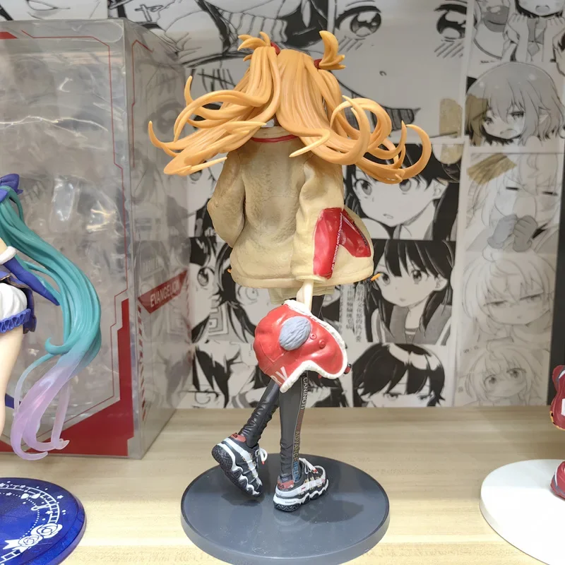 19CM Neon Genesis Evangelion Anime Girl Figure Asuka Langley Soryu New form Action Figure Figurines Model Doll Gifts Kids Toys