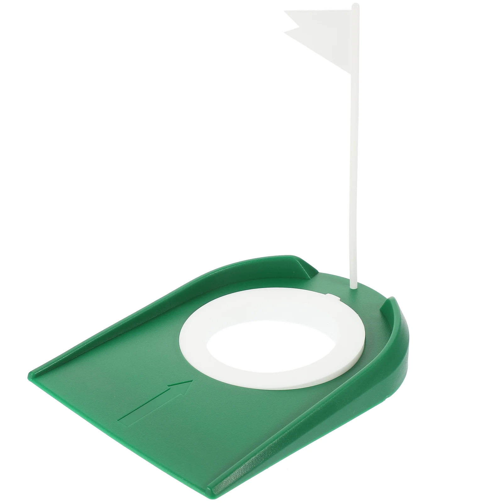

Golf Cup Tray Putting Hole Portable Office Gadget Plastic ABS Practice Golf Balls Putter Training Aid R om Color