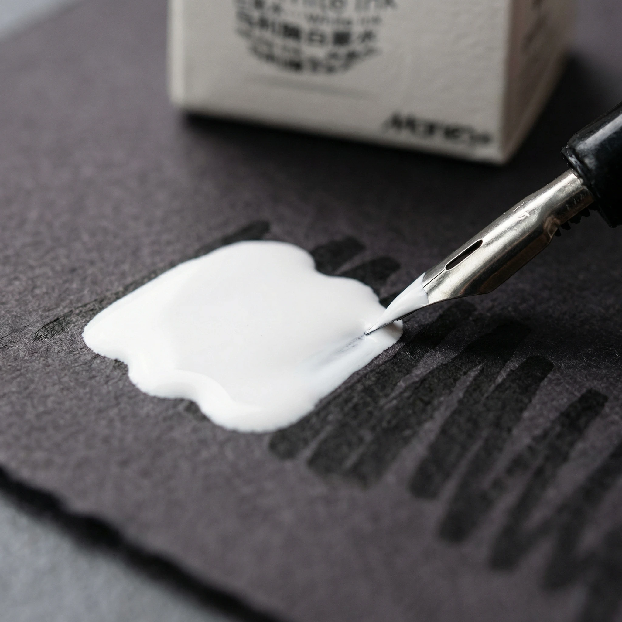 Marie's 30ml White Ink High-Gloss Watercolor Starry Sky Embellishment Comic Blank Correction Liquid for Art Students