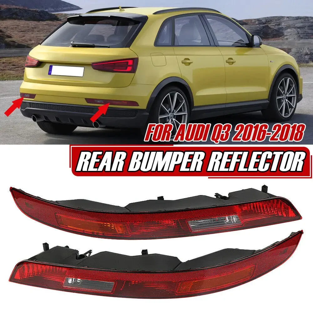 

Автомобильный задний бампер, задний бампер, фонарь поворота, Задний сигнал, лампочка для Audi Q3 2011-2015 2016-2018, задний сигнальный фонарь 8UD 945 095 B