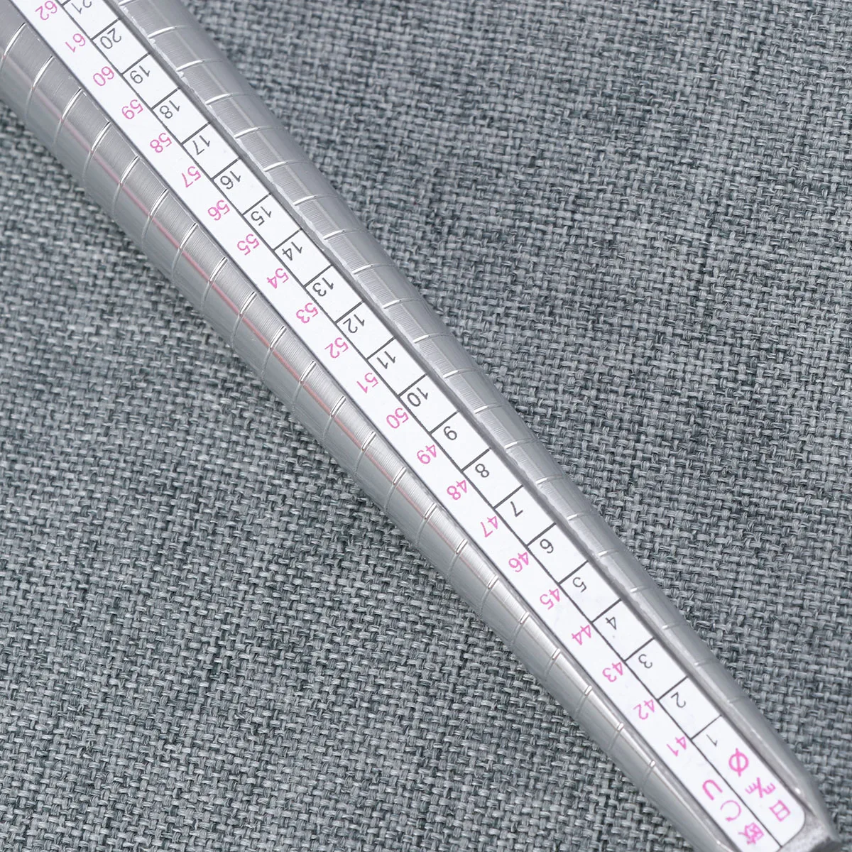 

Aluminum Sizer Stick For Us Eu Hk Japan Light Green 10.3 Inch Finger Gauge Tool Sellers Japan Ring Sizer Home Use