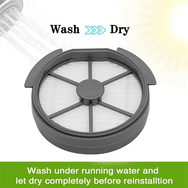 B26B 3PCS Replacement Parts for Puppyoo T12 / T12 PLUS Handheld Vacuum Cleaner Front Filter Accessories