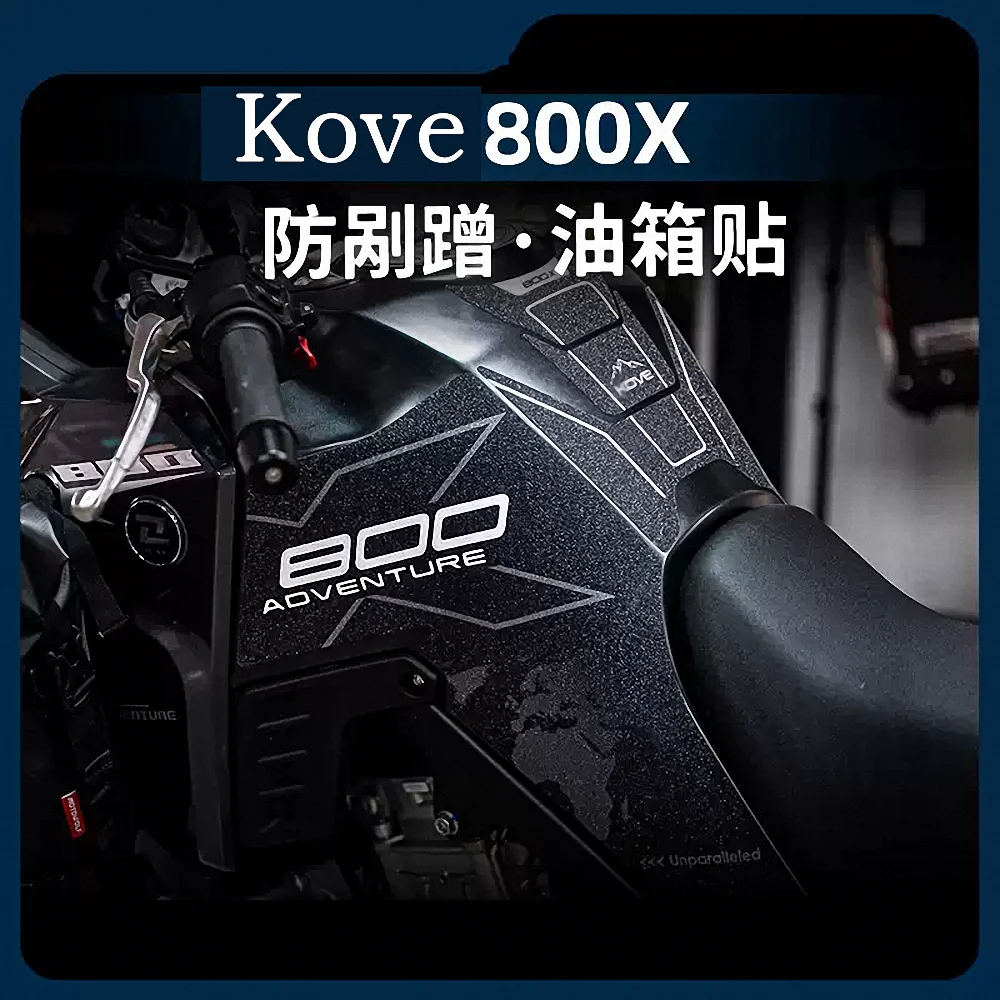 Voor Kove 800X Tank Pad Brandstof Covers Protector Stickers Motorfiets Accessoires Reflecterende Brandstoftank Side Decals Pro X800 2023 2024