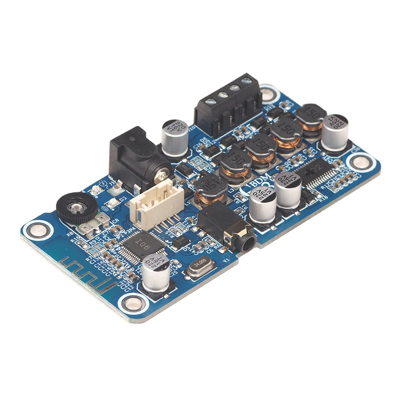 BDM3 Bluetooth Amplifier Board BT5.0 Module 2.0 Stereo 2X25W 3.5mm Input