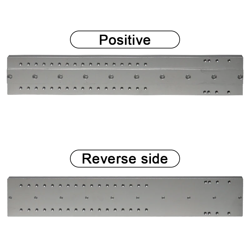 Placa inferior de base de placa fixa LY 600x110x18MM para eixo rotativo e cabeçote móvel