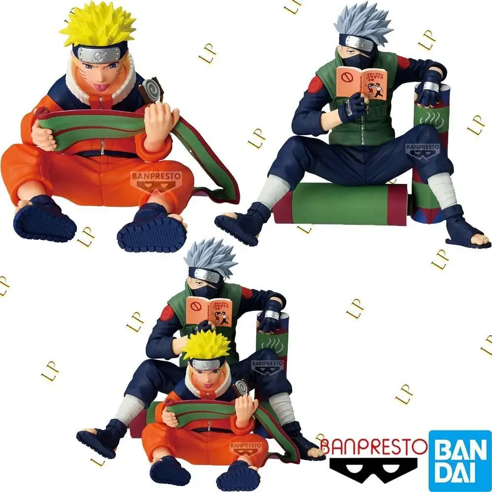 

Оригинальная фигурка BANDAI Banpresto Наруто, 72-я серия манги, обложка 03, Хатаке Какаши, Узумаки Наруто, аниме-фигурка, модель, подлинная, в коробке, игрушка