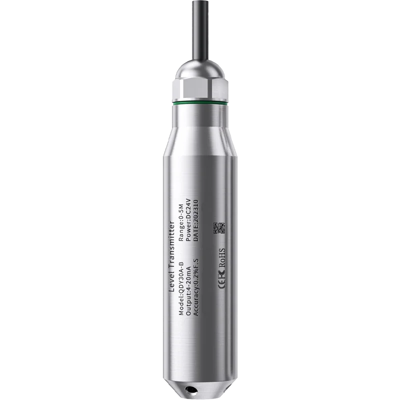 Transmetteur de niveau d'eau, sonde de niveau, transmetteur de capteur de niveau de liquide, 4-20mA, 0-10V, 0-5V, RS485 SubSN, 0-5m, 304SS