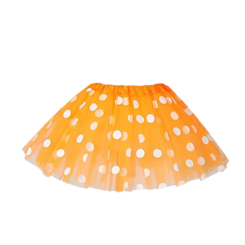 Mode Welle Punkt Tutu Rock Tüll Netting Tanz Rock Bunte Ballett Röcke Baby