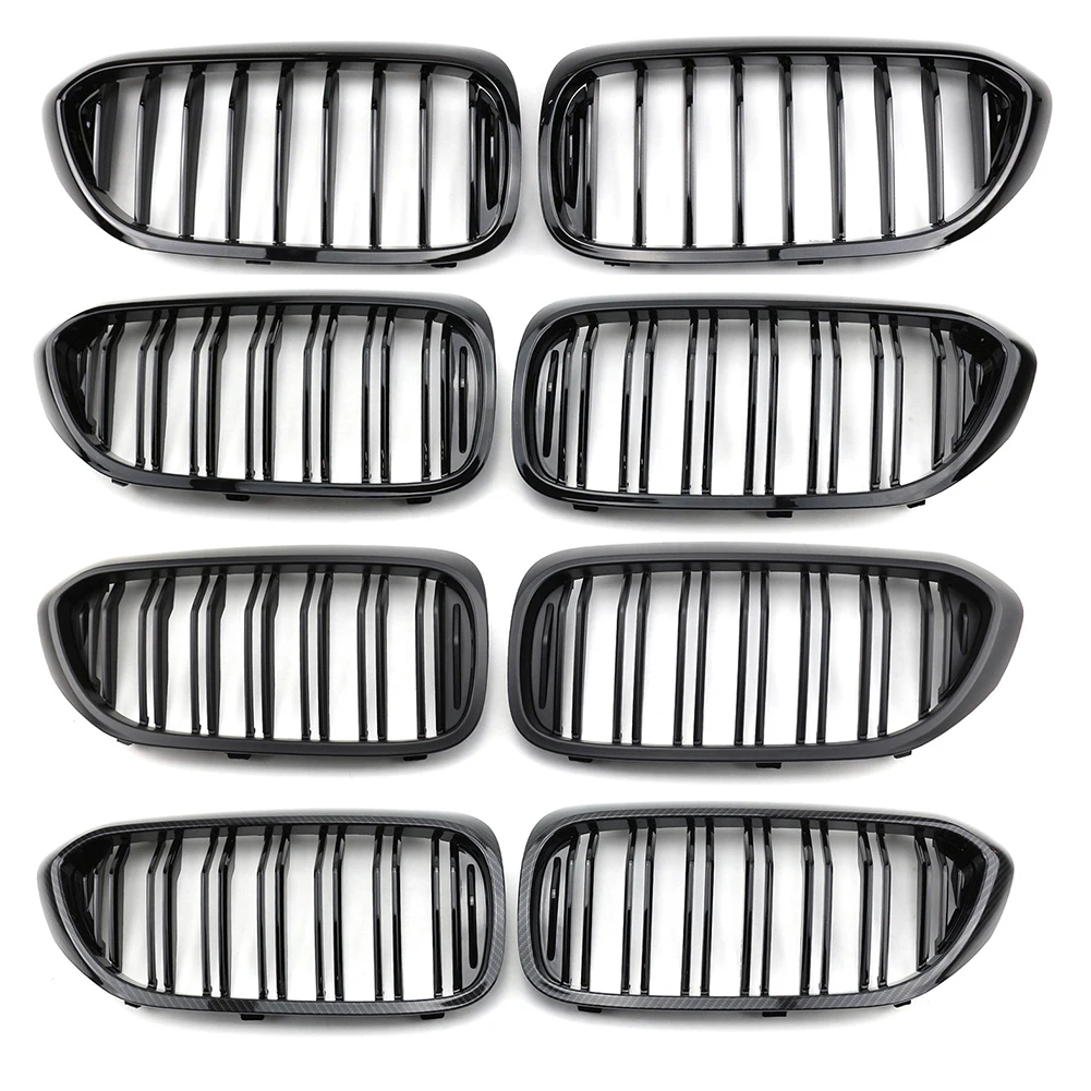 

Car Front Center Grille Sport Grilles Replacement ABS Fit For BMW 5 Series G30 G38 2018 2019 2020