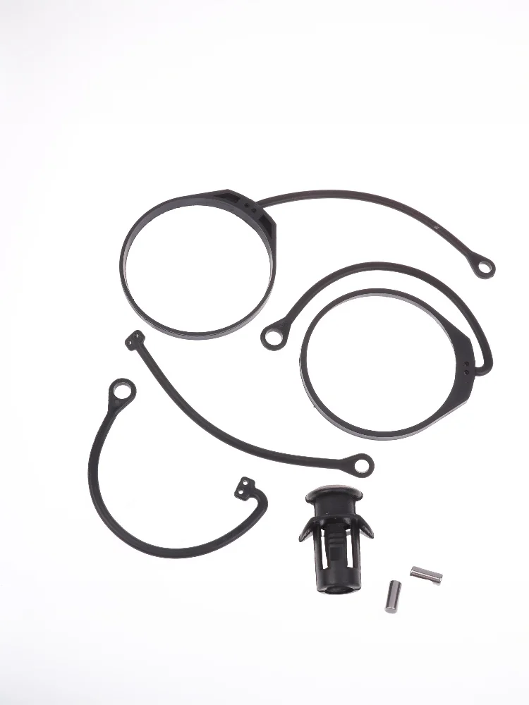 1 jeu de couvercles de réservoir de carburant en caoutchouc, ligne de remplacement pour Golf Jetta Bora Passat CC A4 A6 Q5, corde de bouchon de gaz Durable