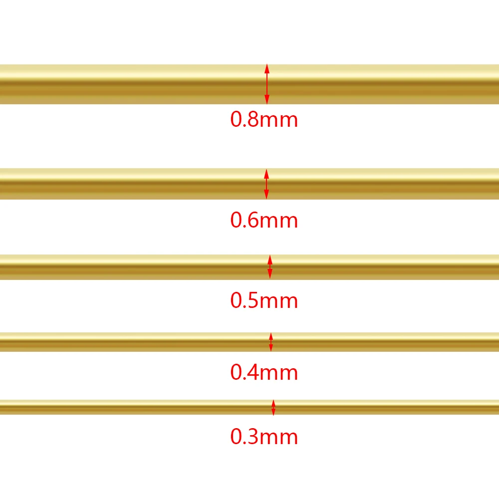 15-100 m/Rolle Kupferdraht Perlenfaden für Schmuckherstellung DIY Armband Halskette Farbecht Perlendraht Schnur Schnurzubehör – Detail 1
