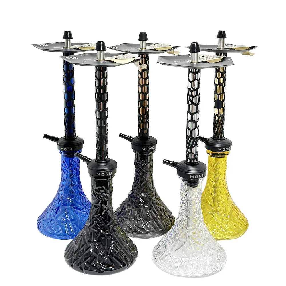 

Colorful 60CM Hollow Bengala Spain Hookah Set Narguile Chicha Shisha Without Bottle