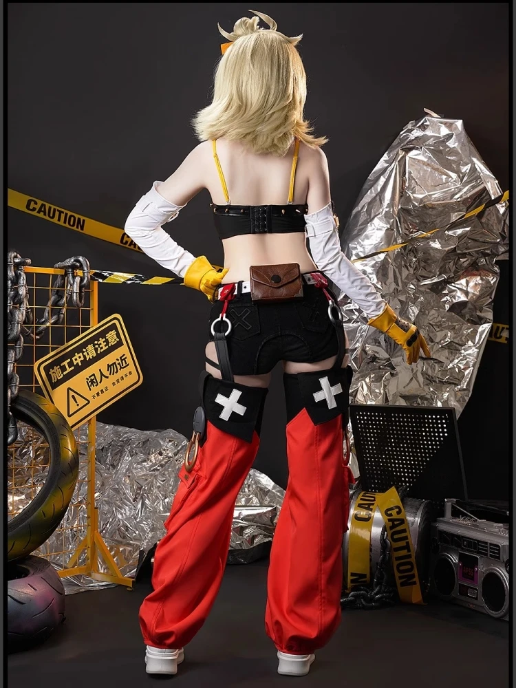 Piper Wheel Cosplay Costume Zenless Zone Zero Anime Women Fashion Uniform Role Play Clothing Halloween Party Suit 2024 New