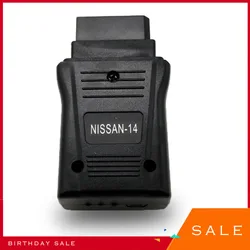 For Nissan Consult 14 Pin USB Interface OBDII Diagnostic Scanner OBD2 Cars Repair Tool 14Pin USB Cable Connector