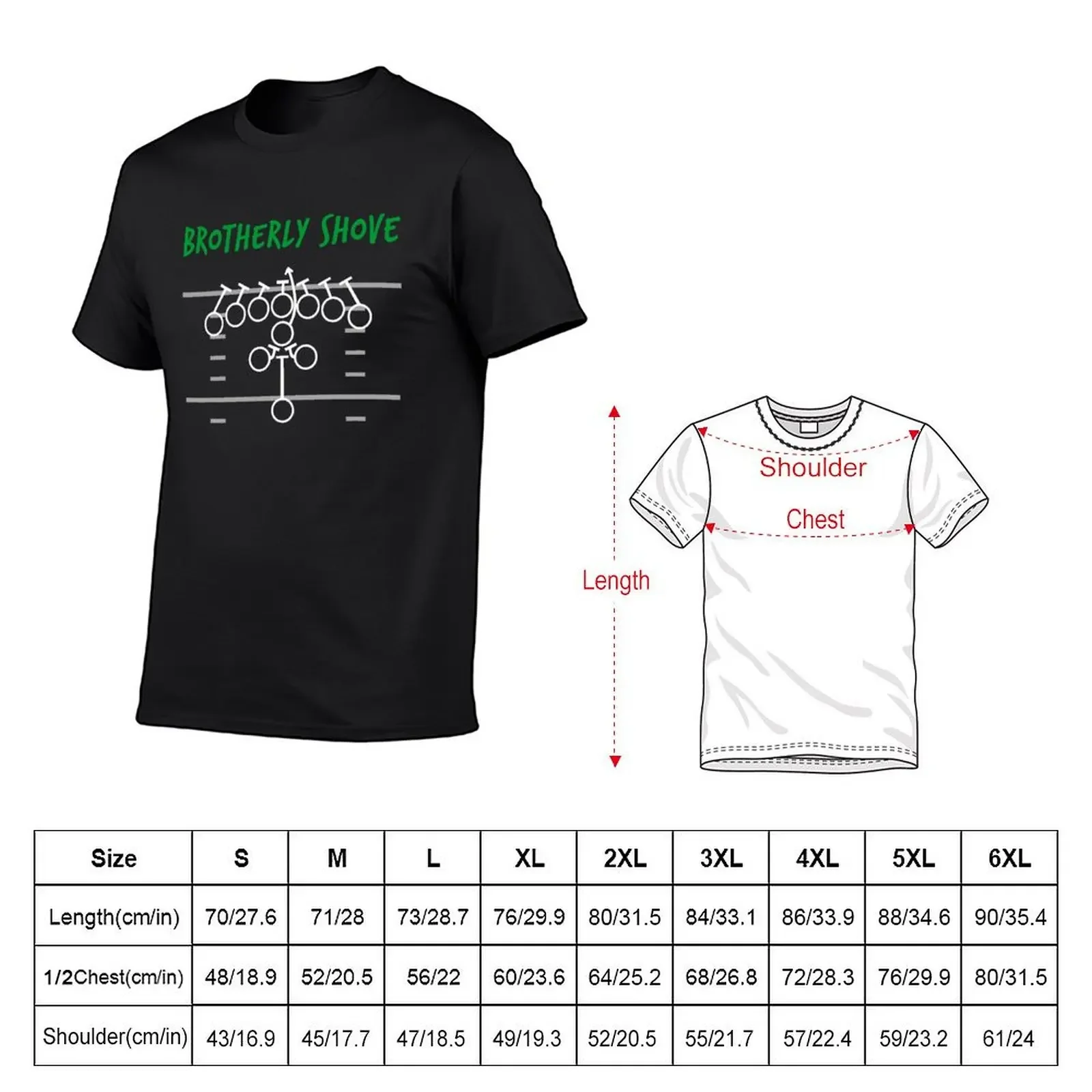 Brotherly Shove T-shirt quick drying plus sizes new edition t shirts for men graphic