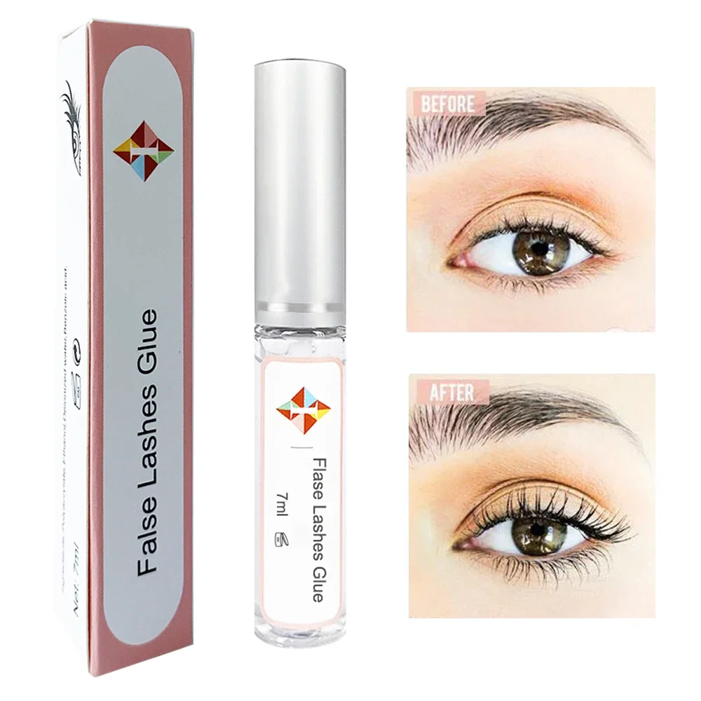 New Strong lash lift glue 7ml Eyelash Glue odor free eyelash perm glue transparent super stick Long-lasting Waterproof Makeup