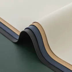 1.5mm Thick Pu Leather Table Cloth Without Locked Edge Water Proof Picnic Mat Rectangular Table Covers  Tablecloth PVC Placemat