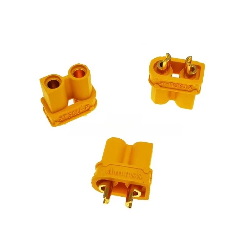 1 個 XT30U-F/M (メス/オス) 小電流モデルプラグ、低抵抗バナナプラグ