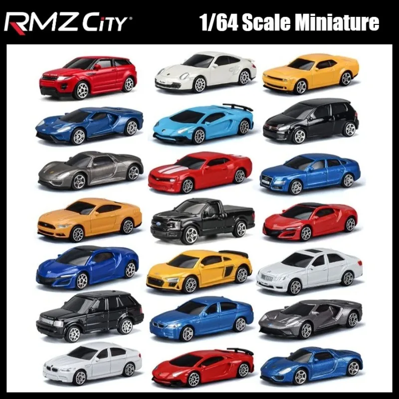 

RMZ CITY официальная лицензия в масштабе 1/64, миниатюрная коллекция Voiture, имитация Mustang Supra Nissan GTR, модель автомобиля из сплава, игрушечный мальчик