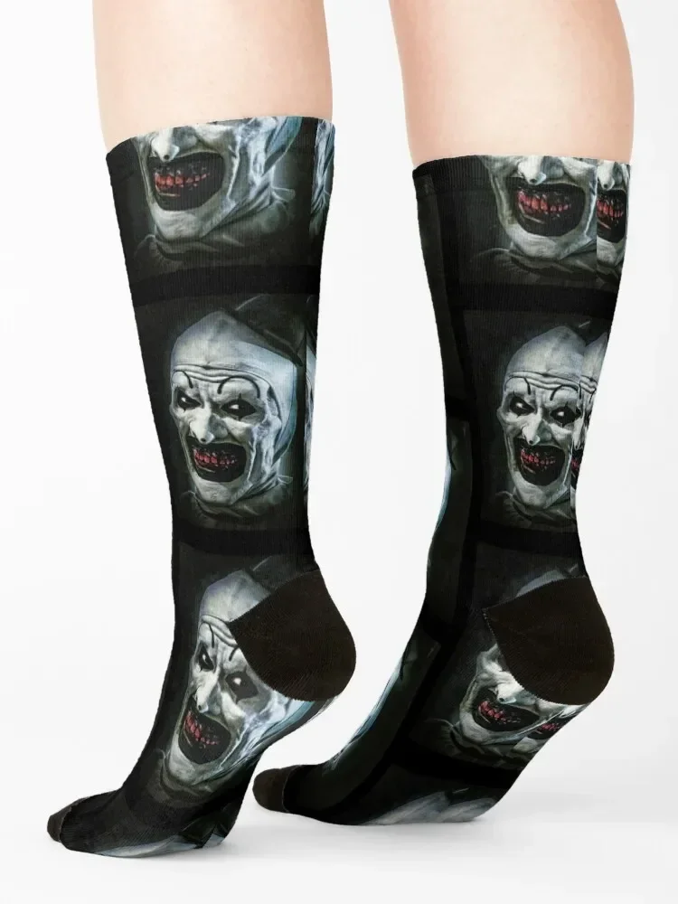 Terrifier Medium Horror Socks Run funny gifts football Novelties Socks Girl Men's