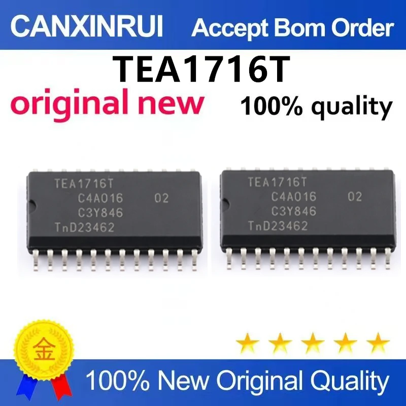 （5pcs-10pcs）Brand new original TEA1716T/2518 SOIC-24 DCM/QR PFC+resonant power control IC chip